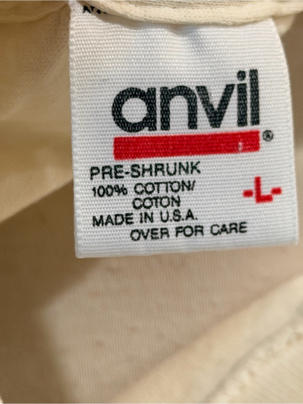 Vintage Anvil Turtle Graphic T Shirt Uniformity Is Boring Made USA Large Turtles - Picture 5 of 5